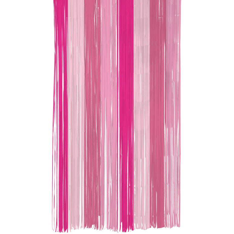 Feestbazaar Feestgordijn Perfect Pink (2x1m)