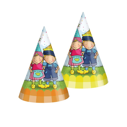 Feestbazaar Feesthoedjes Fien & Teun (6st)