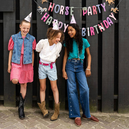 Feestbazaar Feesthoedjes Happy Horses (6st)
