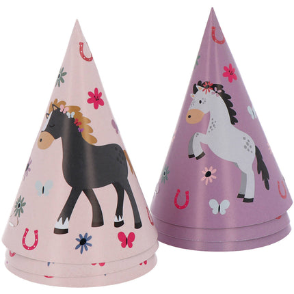 Feestbazaar Feesthoedjes Happy Horses (6st)