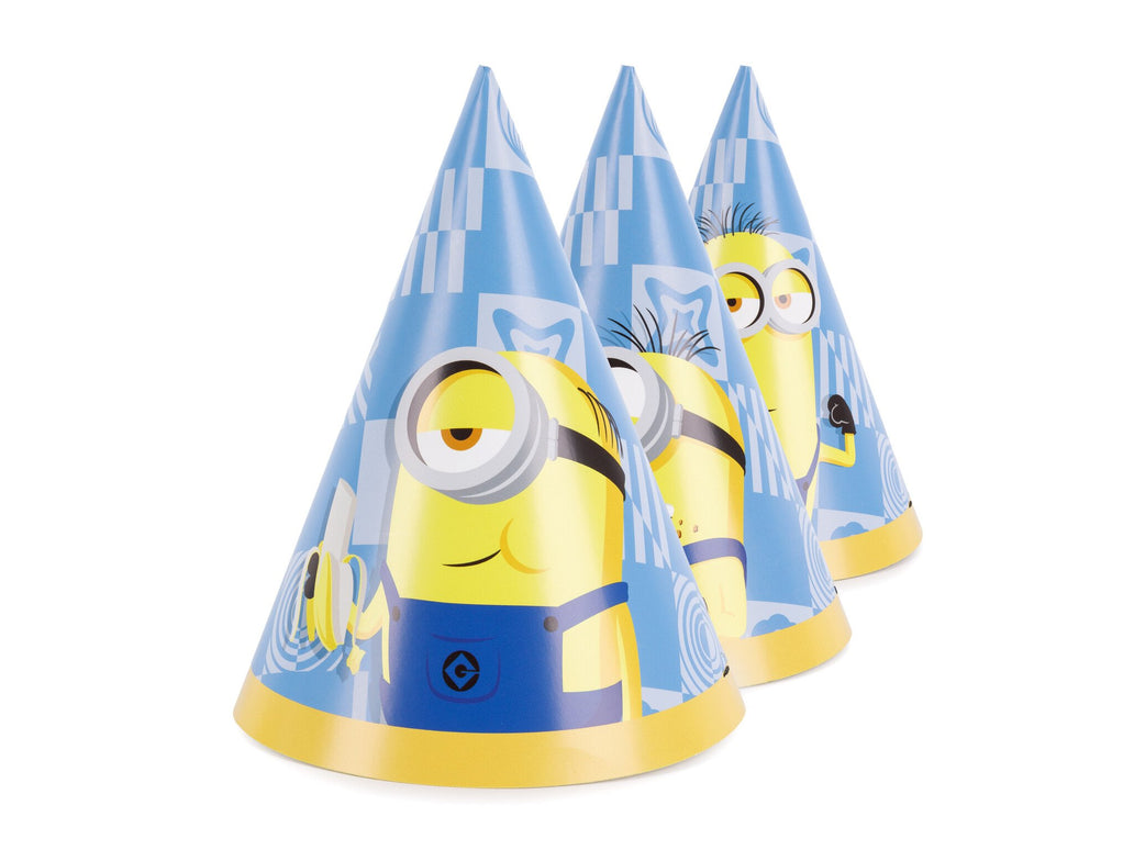 Feestbazaar Feesthoedjes Minions (6st)