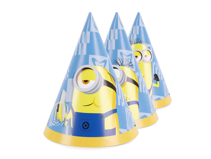 Feestbazaar Feesthoedjes Minions (6st)