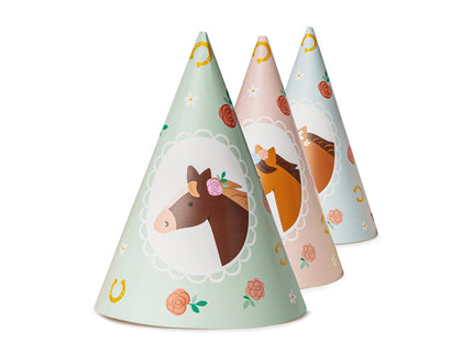Feestbazaar Feesthoedjes Paarden Bella (6st)