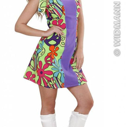 Feestbazaar Feestkleding: Hippiejurk + hoofdband