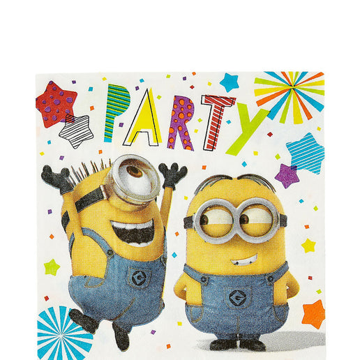 Feestbazaar Feestservetten Minions Party (16st)