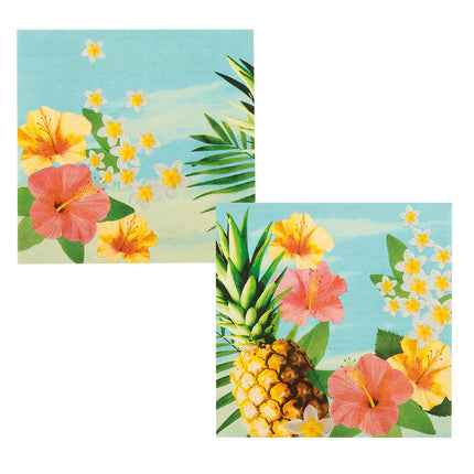 Feestbazaar Feestservetten Paradise Hawaii (20st)