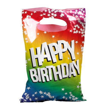 Feestbazaar Feestzakjes 'Happy Birthday' (6st)