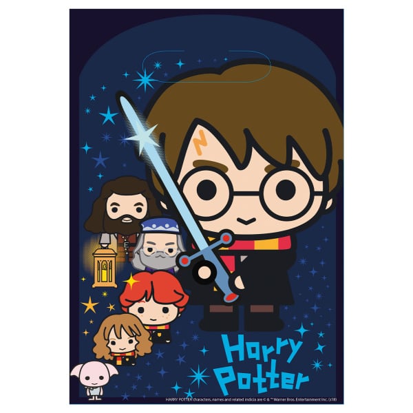 Feestbazaar Feestzakjes Harry Potter Cartoon (8st)