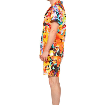 Feestbazaar Festival Outfit Summer Multi Flower Heren