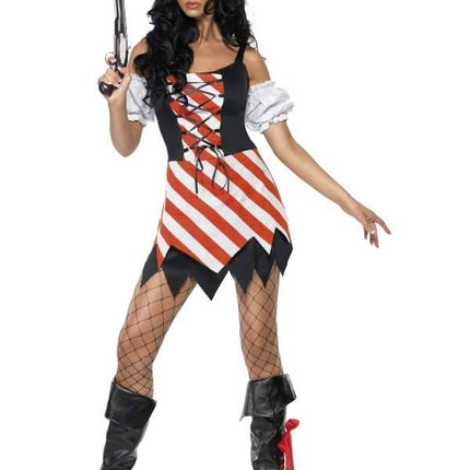 Feestbazaar Fever dames piraten verkleedkostuum
