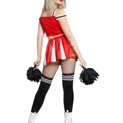 Feestbazaar Fever Devil Cheerleader Kostuum Compleet