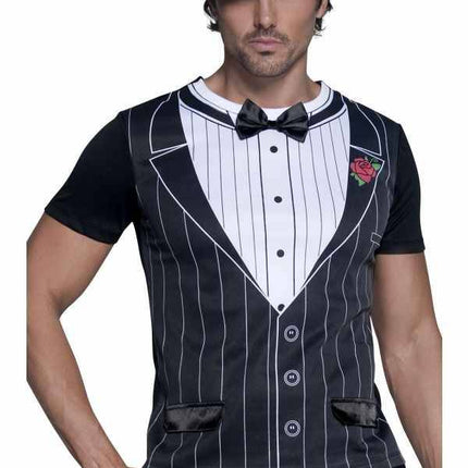 Feestbazaar Fever Gangster T-shirt man