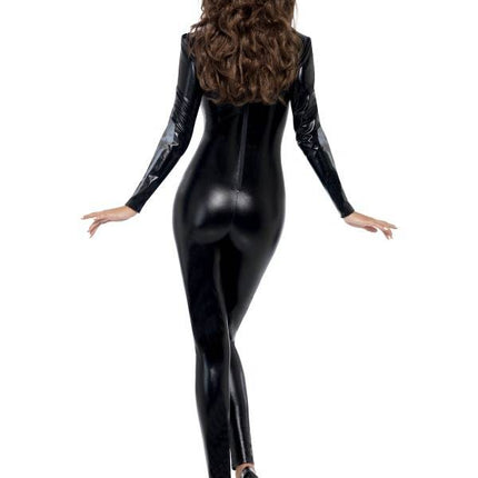 Feestbazaar Fever sexy Skeletten catsuit