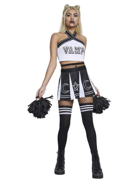 Feestbazaar Fever Vamp Cheerleader Pakje Dames Compleet
