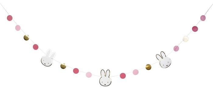 Feestbazaar Figurenslinger Nijntje Baby Roze - 3 Meter