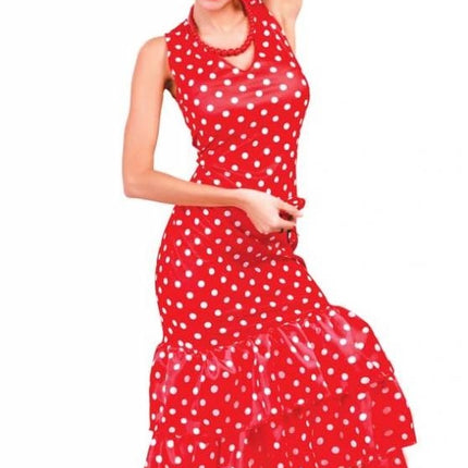 Feestbazaar Flamenco danseres jurk vrouw
