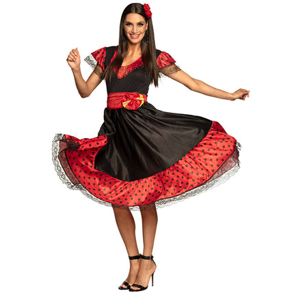 Feestbazaar Flamenco kostuum vrouw