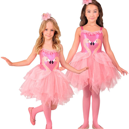 Feestbazaar Flamingo jurkje Meisje