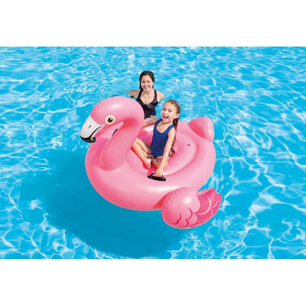 Feestbazaar Flamingo opblaasbaar (142x97cm)