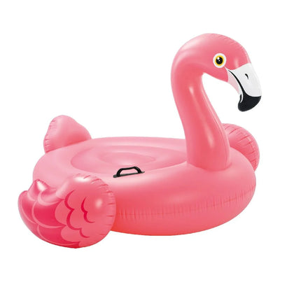 Feestbazaar Flamingo opblaasbaar (142x97cm)
