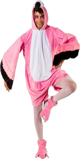 Feestbazaar Flamingo Pak Kort