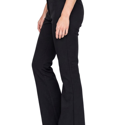 Feestbazaar Flared Broek Zwart Dames