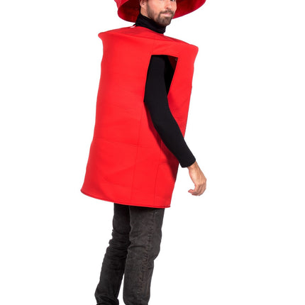 Feestbazaar Fles Tomato Ketchup Kostuum