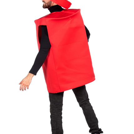 Feestbazaar Fles Tomato Ketchup Kostuum