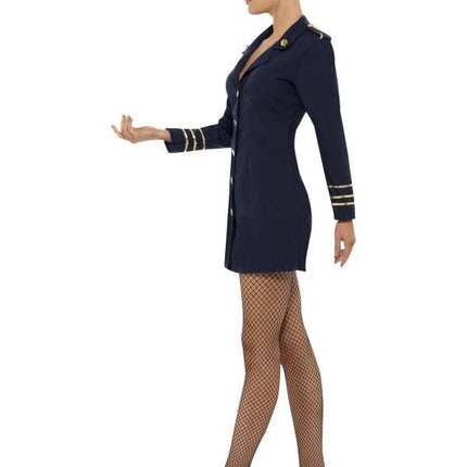 Feestbazaar Flight Attendant kostuum vrouw