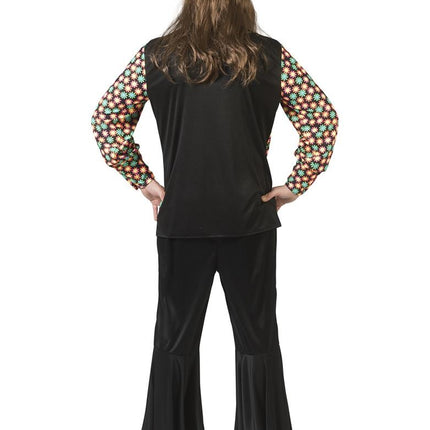Feestbazaar Flower Power Blouse Phoenix Heren