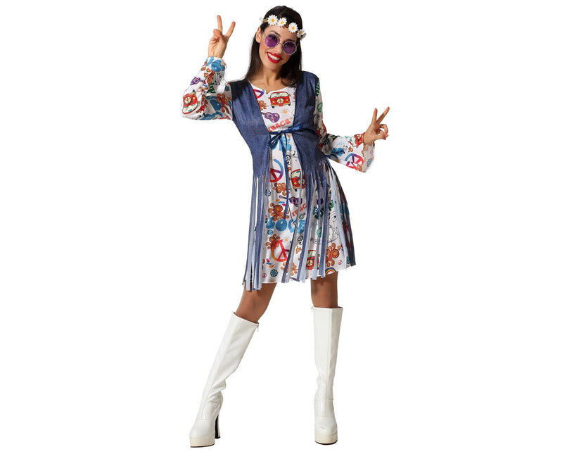 Feestbazaar Flower Power Jurkje Danica