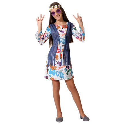 Feestbazaar Flower Power Jurkje Kind Rohini