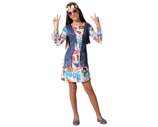 Feestbazaar Flower Power Jurkje Kind Rohini