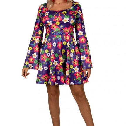 Feestbazaar Flower Power Jurkje Stacey