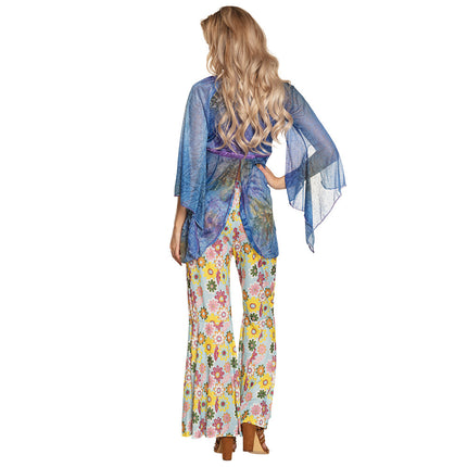 Feestbazaar Flower Power kostuum dames Kiley