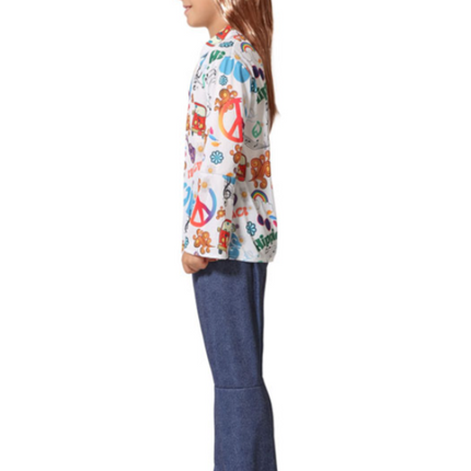 Feestbazaar Flower Power Outfit Kind Bodhi