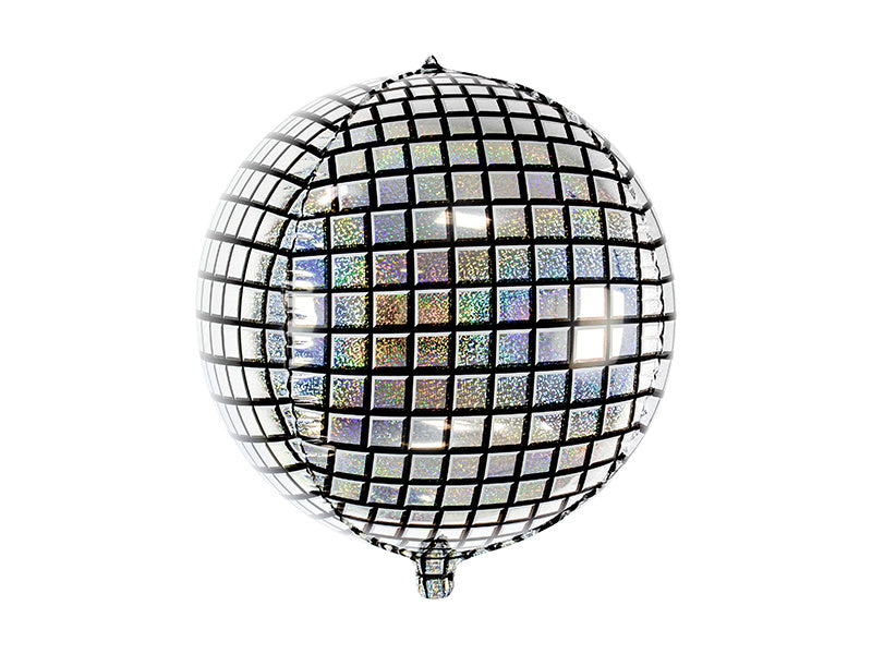 Feestbazaar Folie Ballon Bal Holografisch Disco 40cm