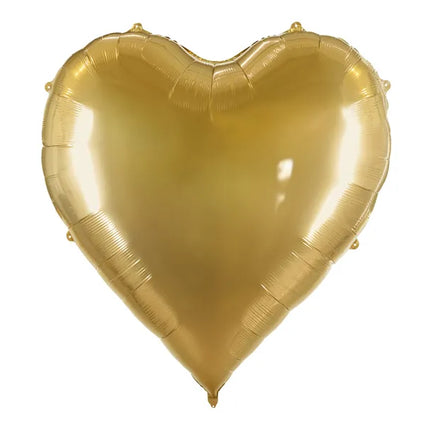 Feestbazaar Folie Ballon Hart XXL Goud 136x129cm