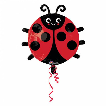Feestbazaar Folie Ballon Lieveheersbeestje 45 x 48 cm