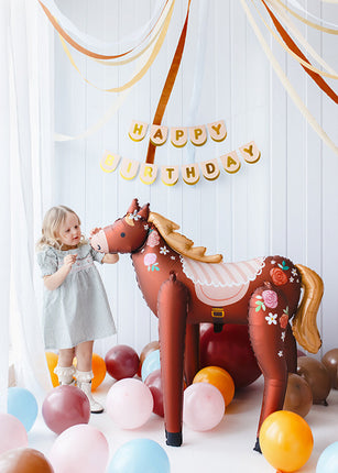 Feestbazaar Folie Ballon Paard Bella (110cm)