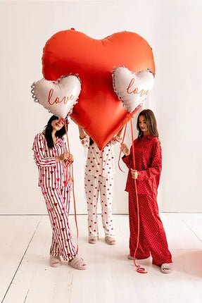 Feestbazaar Folie Balloon Heart 'Love' (50x47cm)