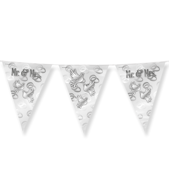 Just Married versiering? Deze koop je natuurlijk bij Just Married versiering? Deze koop je natuurlijk bij