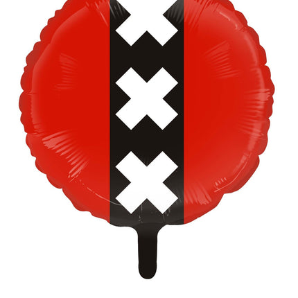 Feestbazaar Folieballon Amsterdam (46cm)