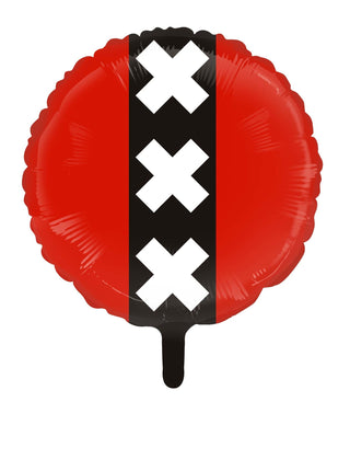 Feestbazaar Folieballon Amsterdam (46cm)