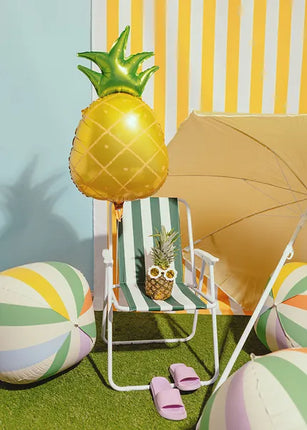 Feestbazaar Folieballon Ananas Geel (38x68 cm)