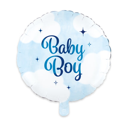 Feestbazaar Folieballon Baby Boy (46cm)