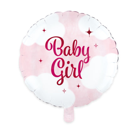 Feestbazaar Folieballon Baby Girl (46cm)
