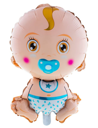 Feestbazaar Folieballon baby jongen 69cm