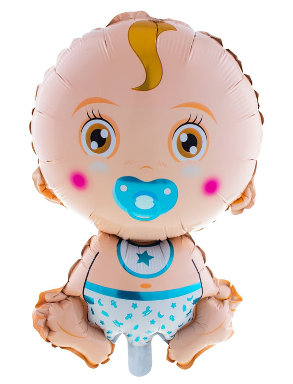 Feestbazaar Folieballon baby jongen 69cm