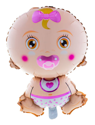 Feestbazaar Folieballon baby meisje 69cm